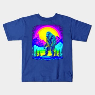 Sasquatch Bigfoot Kids T-Shirt